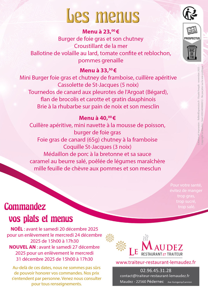 plat menu 2025 2